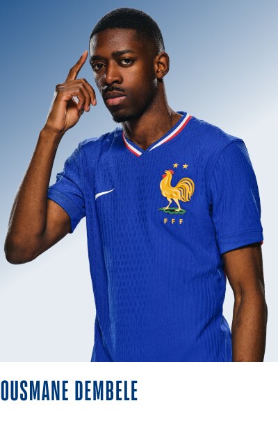 T-Shirt Enfant Garçon Équipe De France Football FFF Officiel - Collection 2 Étoiles